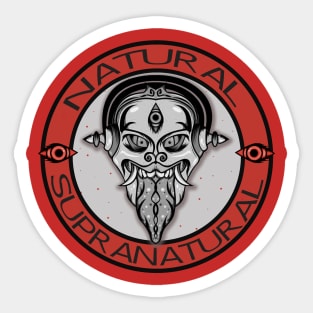 natural supranatural podcast Sticker